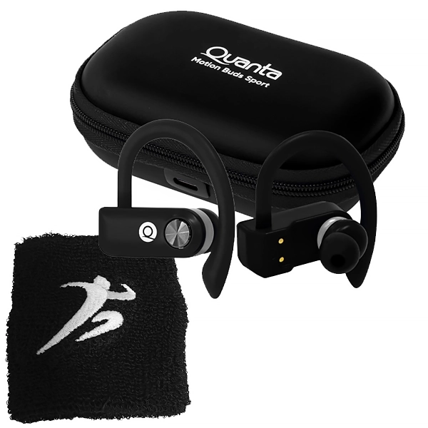 Auriculares Inalámbricos Quanta Motion Buds Sport QTFOE10 Edición limitada - Negro