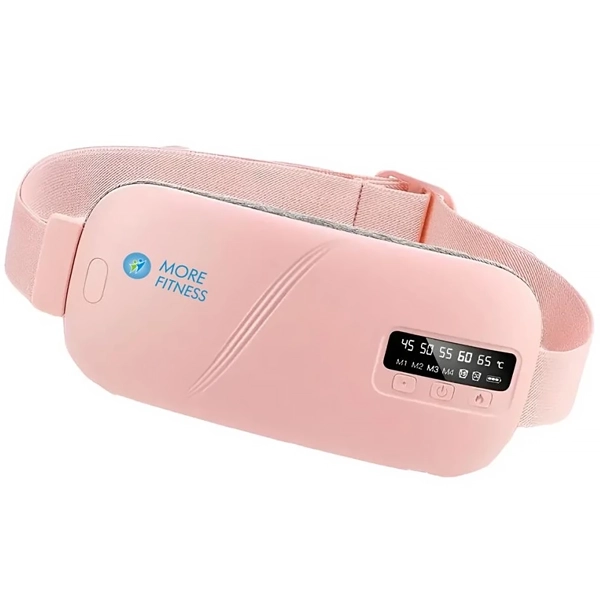 Masajeador Abdominal More Fitness MF-40 Portátil - Rosa