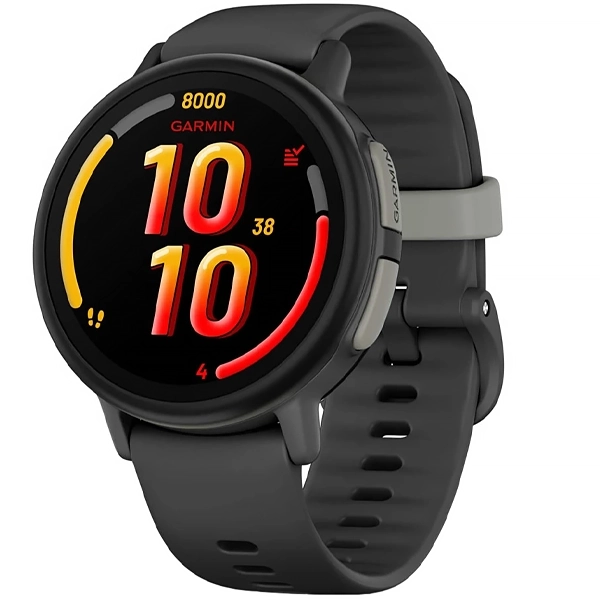 Reloj Garmin Bounce 2 Kids 010-03399 con GPS/Wi-Fi - Preto/Cinza