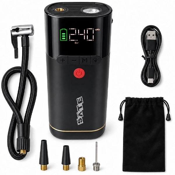 Compressor de Ar Satellite Wireless Air Pump A-MP82 - Preto