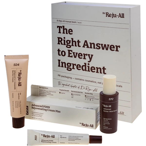 Kit Cuidado Facial Dr.Reju-All Manual Book Vol.01- 4 Piezas
