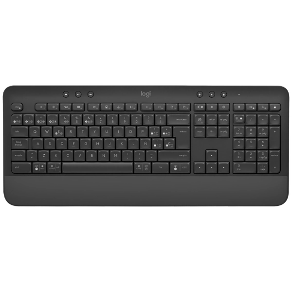 Teclado Inalámbrico Logitech Signature K650 Español con Bluetooth - Gris