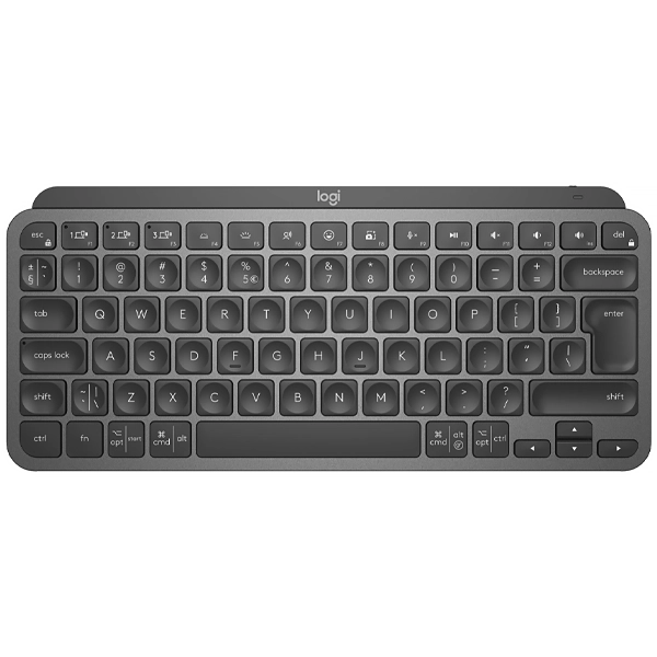 Teclado Sem Fio Logitech Mx Keys Mini Espanhol com Bluetooth - Cinza