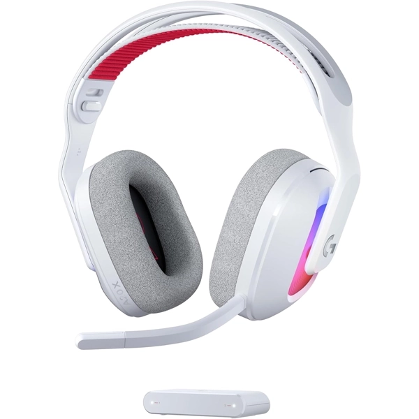 Headset Gaming Sem Fio Logitech Astro A20 X Lightspeed para PC/Xbox Series X|S - Branco