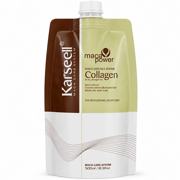 Máscara Capilar Karseell Maca Essence Repair Collagen Refill 500ml