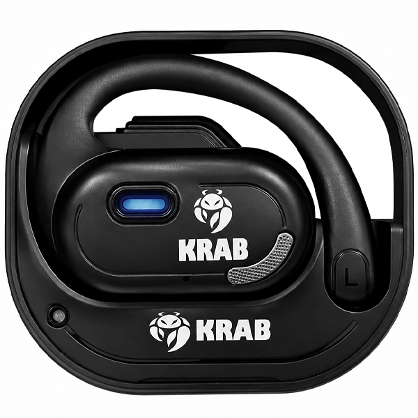 Auricular Inalámbrico Gaming Krab KBA739 - Negro