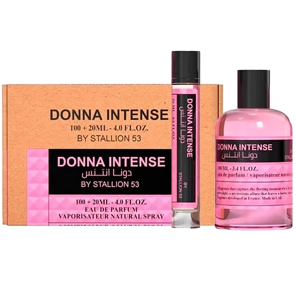 Kit Perfume Feminino Emper Stallion 53 Donna Intense EDP 100ml + Perfume 20ml