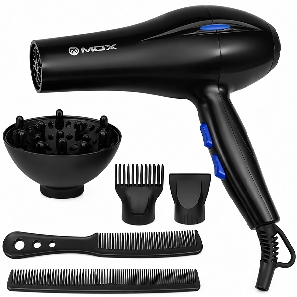 Secador de Cabelo MOX MO-HD4001 4.000 watts 110 V ~ 60 Hz - Preto