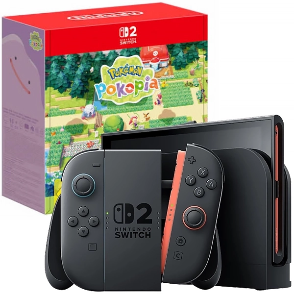 Consola Portátil Nintendo Switch 2 BEE-001 de 7.9" con 256GB + Juego Pokémon Pokopia