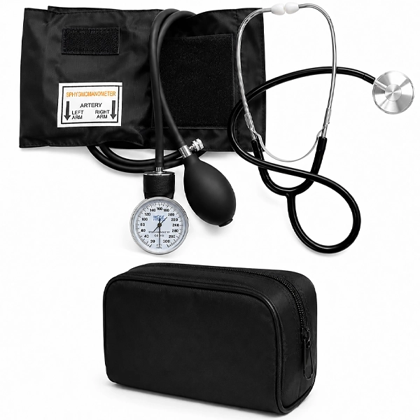 Aparelho de Pressão Analógico More Fitness MF-213 - Preto