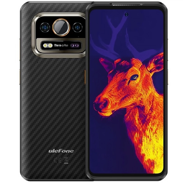 Celular Ulefone Armor 25T NFC Dual SIM de 256GB/8GB RAM de 6.78" 64+50MP/32MP - Frost Black