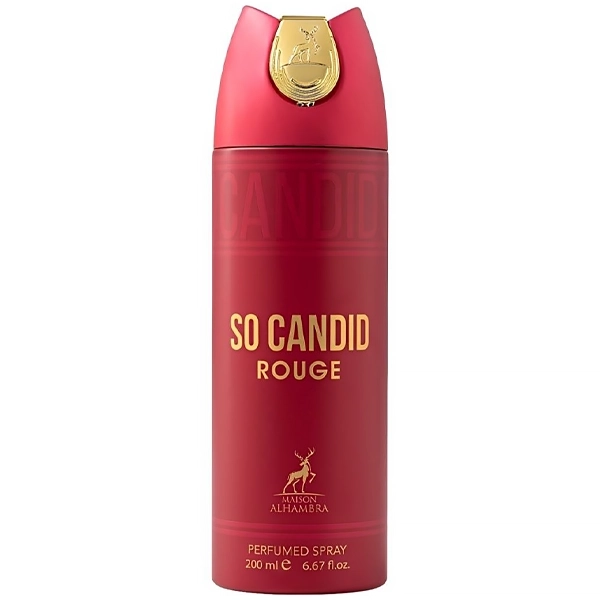 Desodorante Aerosol Maison Alhambra So Candid Rouge 200ml