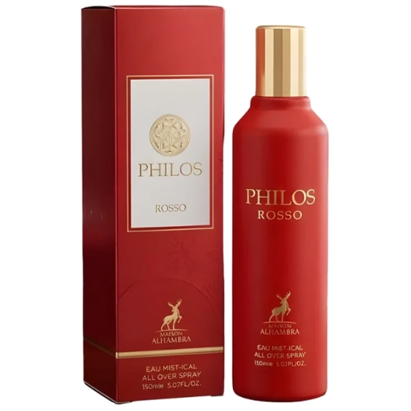 Perfume Capilar Maison Alhambra Philos Rosso 150ml