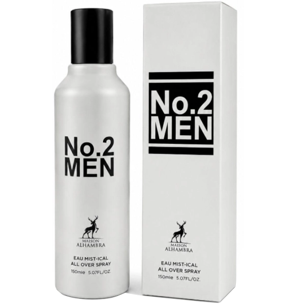 Perfume Capilar Maison Alhambra No. 2 Men 150ml