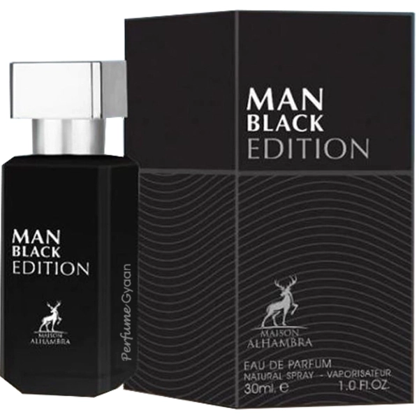 Perfume Masculino Maison Alhambra Man Black Edition EDP 30ml