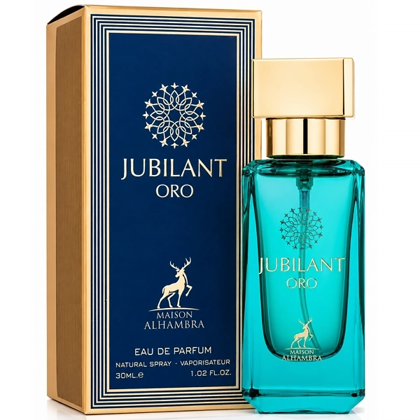 Perfume Masculino Maison Alhambra Jubilant Oro EDP 30ml