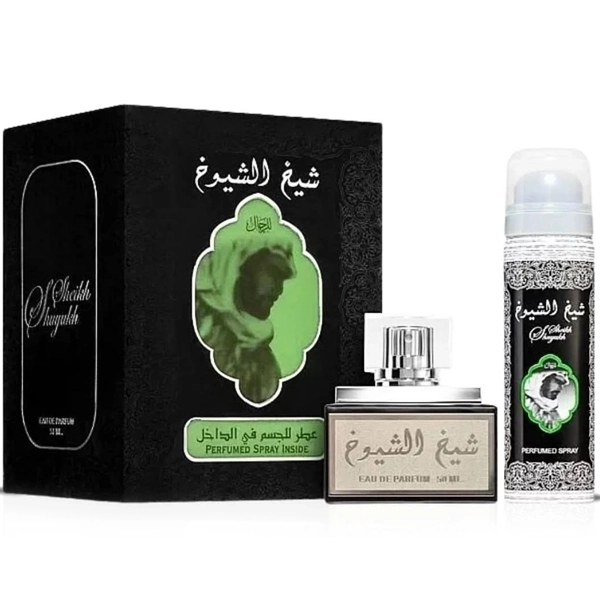 Perfume Masculino Lattafa Sheikh Shuyukh EDP 50ml + Desodorante