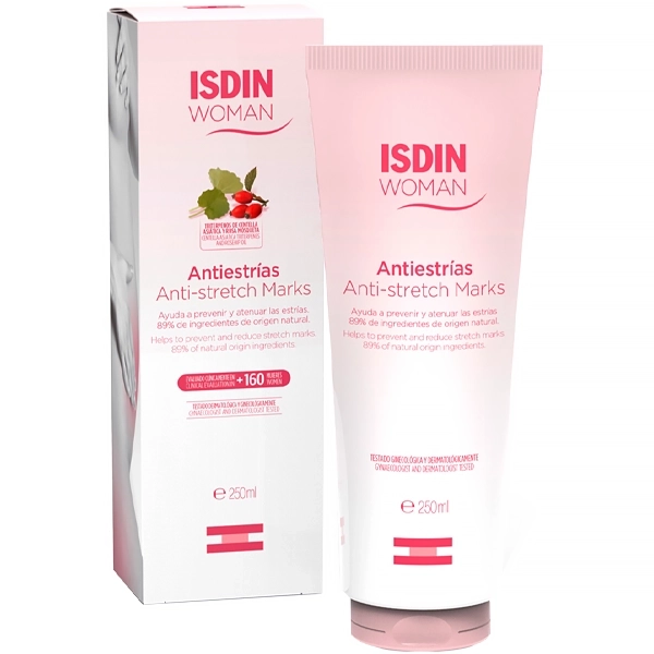 Creme Corporal Hidratante Isdin Woman Anti-Stretch Marks 250ml