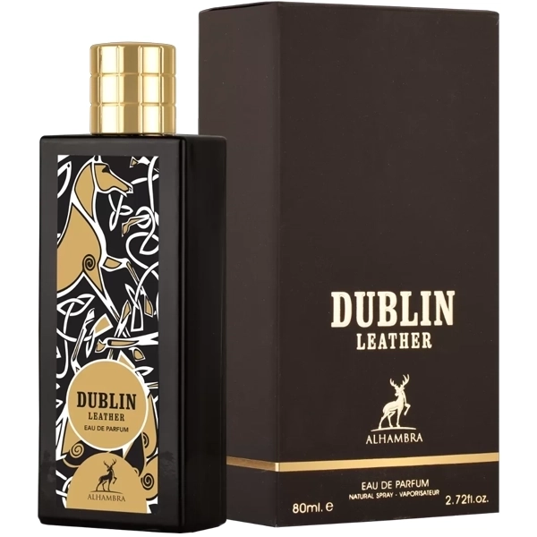 Perfume Unisex Maison Alhambra Dublin Leather EDP 80ml (Frasco Dañado)