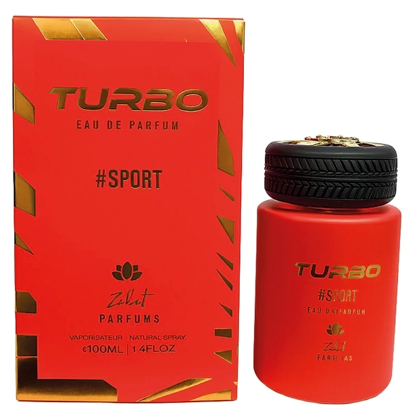 Perfume Masculino Zakat Turbo Sport EDP 100ml