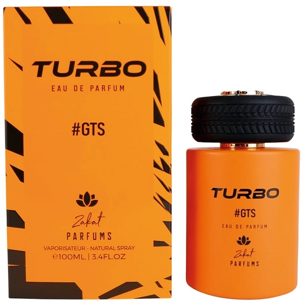 Perfume Masculino Zakat Turbo GTS EDP 100ml