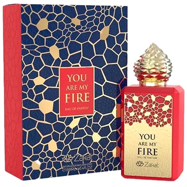 Perfume Unissex Zakat You are my Fire