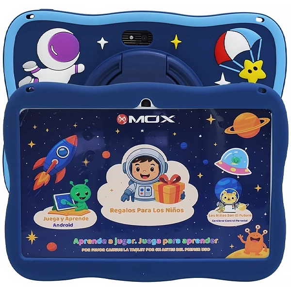 Tablet MOX MO-TK138 128GB/6GB RAM de 7" 8MP/5MP + Capa Azul