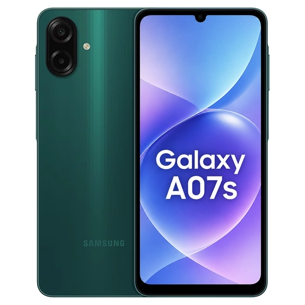 Celular Samsung Galaxy A07s SM-A077F Dual SIM de 64GB/4GB RAM de 6.7" 50+2/8MP - Verde