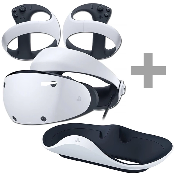 Óculos de Realidade Virtual Sony PlayStation VR2 CFI-ZVR1 + Base de Carregamento