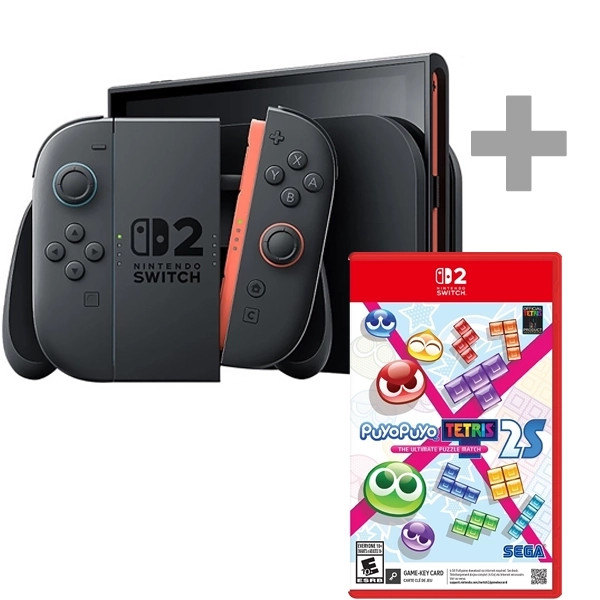 Consola Portátil Nintendo Switch 2 BEE-001 de 7.9" con 256GB + Juego Puyo Puyo Tetris 2S