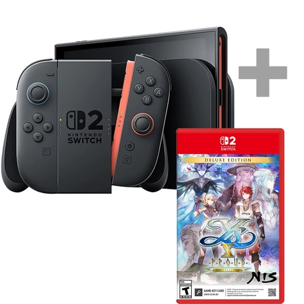 Consola Portátil Nintendo Switch 2 BEE-001 de 7.9" con 256GB + Juego Ys X: Proud Nordics Deluxe Edition