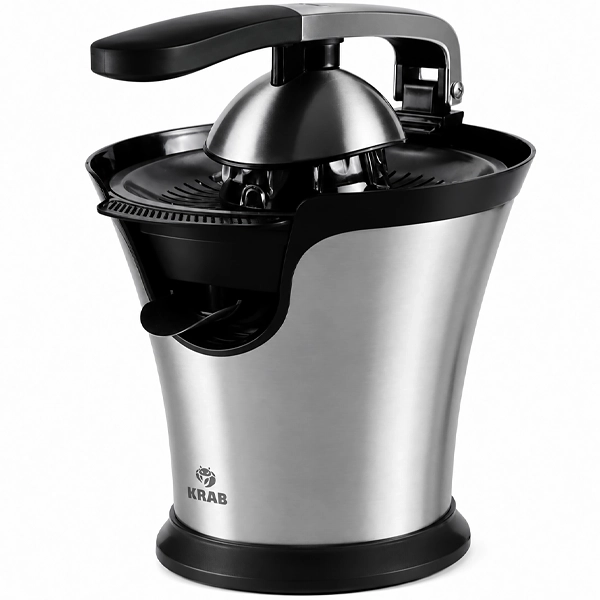 Espremedor de Frutas Krab KBEP60 600 watts 127 V ~ 60 Hz - Preto/Prata