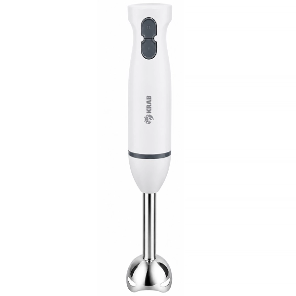Mixer Krab KBMX10 600 watts 220 - 240 V ~ 50/60Hz - Blanco/Plata