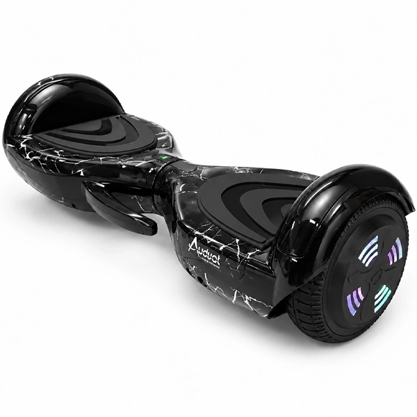 Scooter Eléctrico Audisat Urban Curve X 6.5" Bluetooth/Speaker + Bolsa - Lightning Black (1 Mes de Garantia)