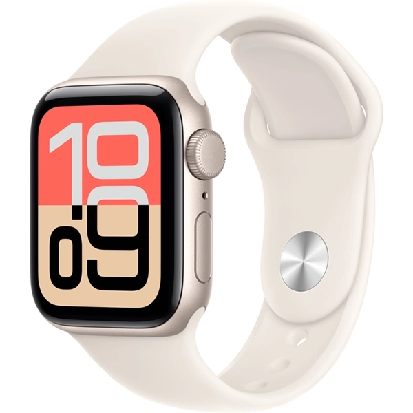Apple Watch SE 3rd Generation 40 mm/M/L MEH54HN A3324 GPS - Starlight Aluminum/Starlight Sport
