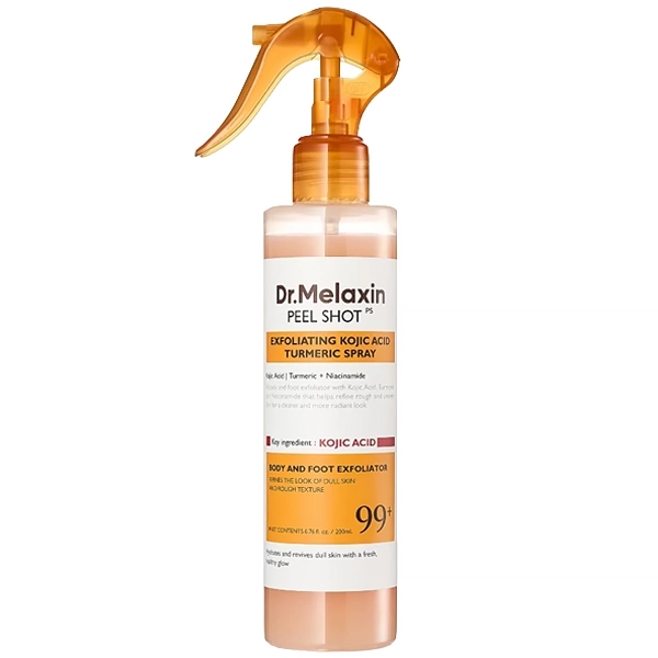 Exfoliante Corporal Dr.Melaxin Peel Shot Kojid Acid Turmeric Sray de 200ml (CJ Fea)