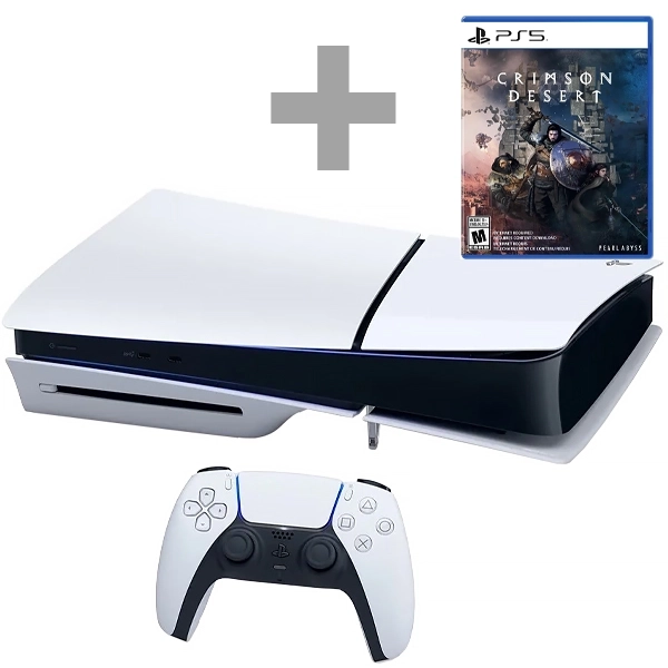 Console Sony PlayStation 5 Slim 1TB CFI-2115 8K + Jogo Crimson Desert