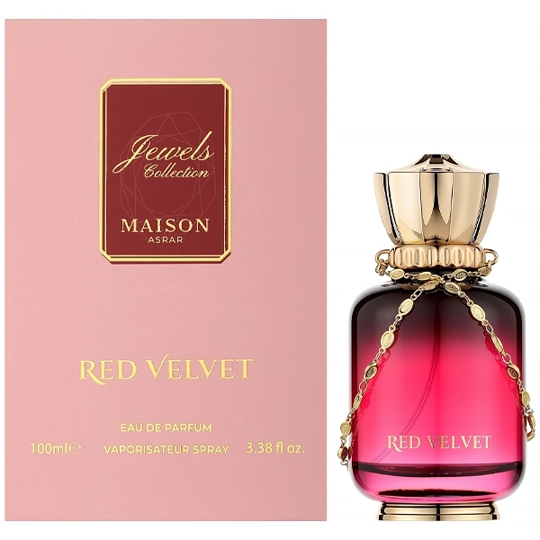 Perfume Feminino Maison Asrar Red Velvet Jewels