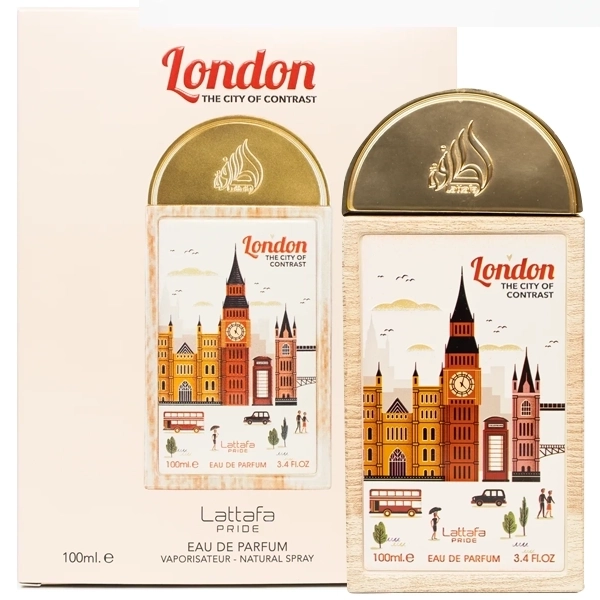 Perfume Unissex Lattafa Pride London The City of Contrast EDP 100ml