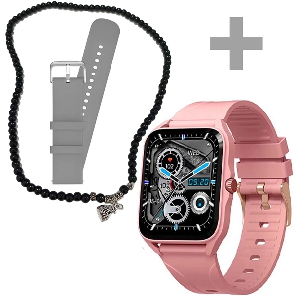Relógio G-TiDE Q1 com Bluetooth - Rosa