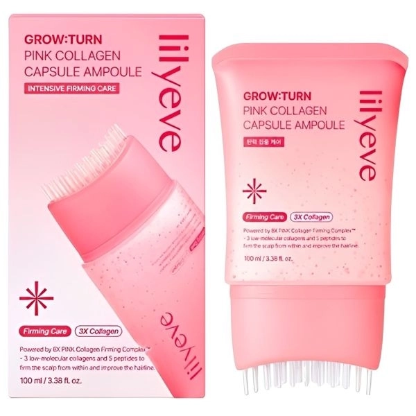 Tratamento Capilar Lilyeve Grow:Turn Pink Collagen Capsule