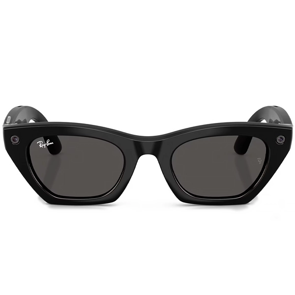Óculos de Sol Inteligente Ray Ban Meta Zena (Gen 3) RW4015 com Câmera e Speaker - Shiny Black Grey