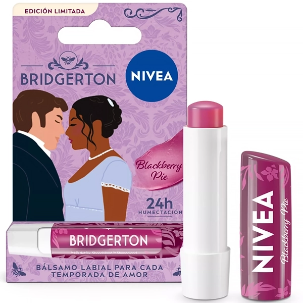 Nivea Balsamo Labial Bridgerton Blackberry Pie 4 8G