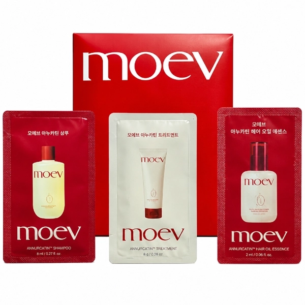 Kit Shampoo Moev Trial Annurcatin 8ml +