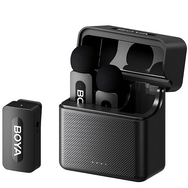 Microfone de Lapela Sem Fio Boya BY-V35