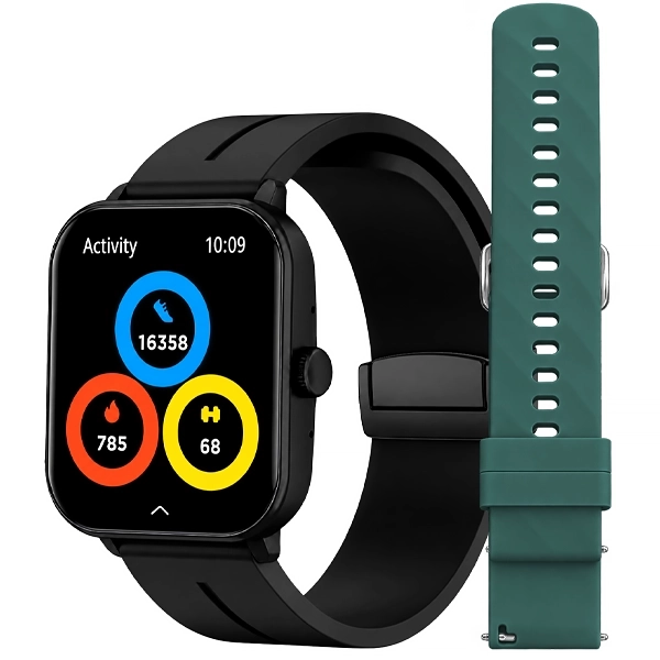 Relógio G-TiDE Aura com Bluetooth - Preto