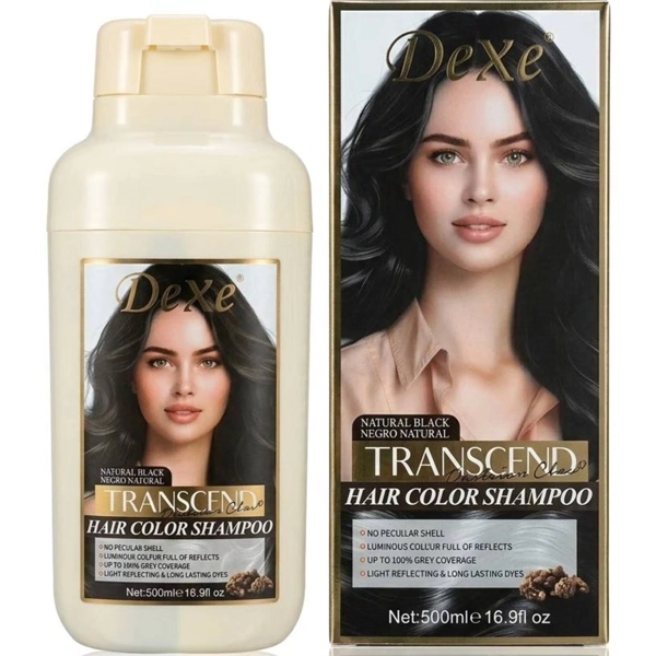 Shampoo Colorante Dexe Transcend Hair de 500ml