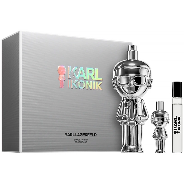 Kit Perfume Masculino Karl Lagerfeld Ikonik Man