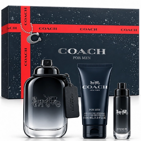 Kit Perfume Masculino Coach New York For