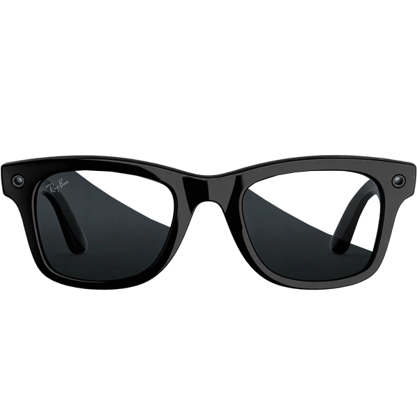 Óculos Inteligente Transitions Ray Ban Meta Wayfarer (Gen 3) RW4011 com Câmera e Speaker - Shiny Black Grey